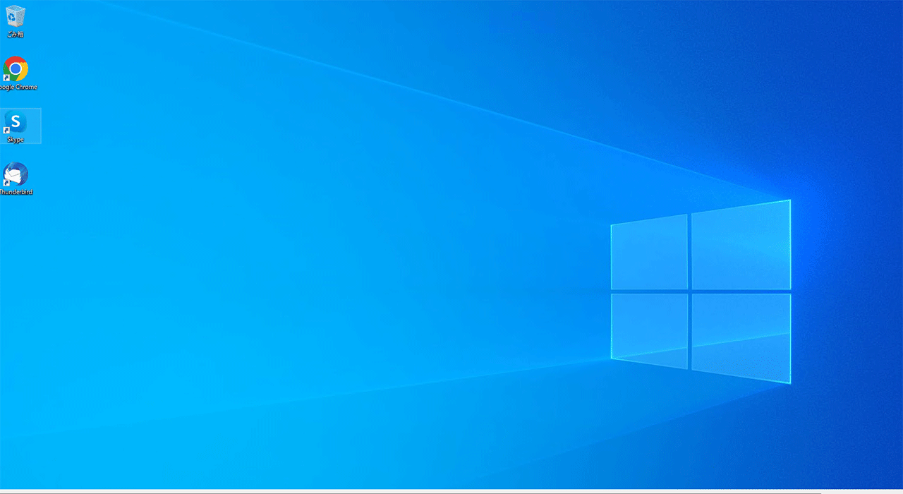 Windows Serverのデスクトップ画面